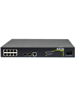 10-port GbE Managed switch PoE Switch –8x 10/100/1000 PoE+ and + 2x SFP, 70W PoE Budget
