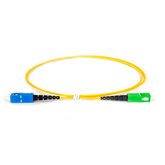 Cordon fibre optique Simplex SC APC/APC 3,0m - Connectique réseau