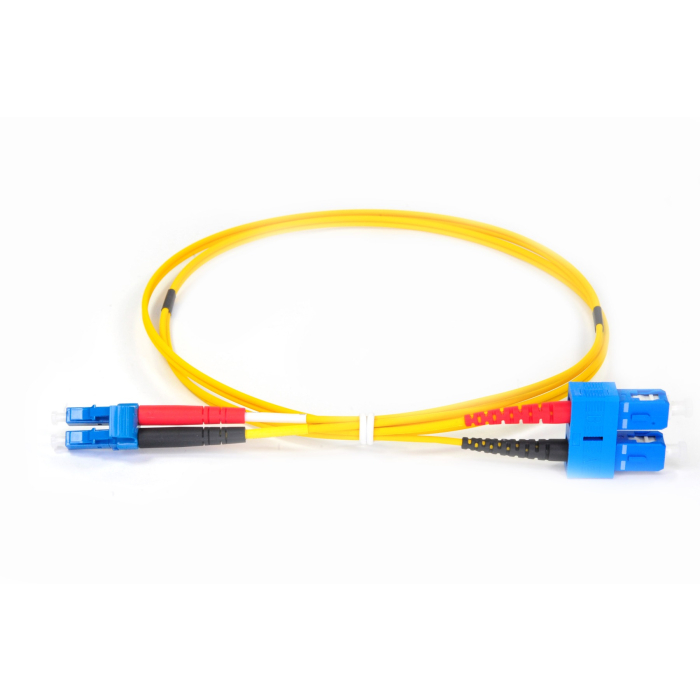 Patchcord LC/UPC-SC/UPC, SM G.657A1, duplex, 10m