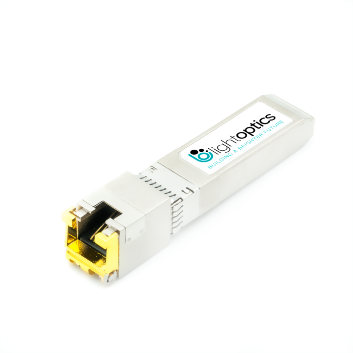 SFP+ 10G TX UTP RJ45 80m transciever SFP-10G-T-X temp. (-40+85C)