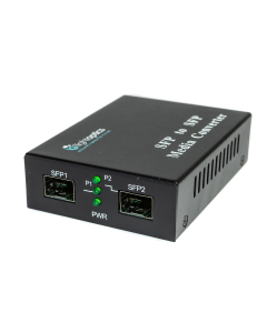 Media converter SFP to SFP, extender/repeater, 2 ports SFP 100/1000M