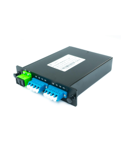 Optical Demultiplexer 8 channel 1470-1610 LC/UPC + UPG Port: 1260~1360 SC/APC, LGX chassis