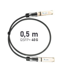 Kabel DAC QSFP+ to QSFP+ 40G Direct Attach Cables 0.5m