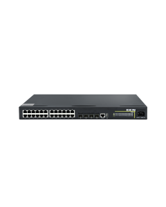 24-port POE GbE L2 Managment switch with 4 1G SFP uplink