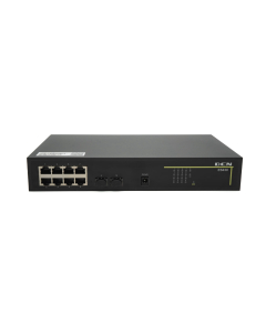 Switch 10-port GbE Managment switch 8x10/100/1000Base-T and 2-port 1G SFP uplink