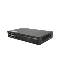 Switch 10-port GbE Managment switch 8x10/100/1000Base-T and 2-port 1G SFP uplink