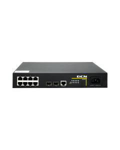 10-port GbE L2 Managment switch 8x10/100/1000Base-T and 2-port 1G SFP uplink