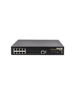 12-port GbE Managed switch 8x10/100/1000Base-T + 4x SFP+ 1/10G