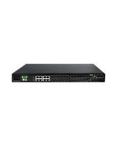 28 port optical switch L2 Managment with 16-port SFP 1G, 8-port Comb (SFP or RJ45), 4-port 10G/1G SFP+ uplink AC+DC