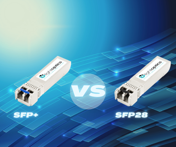 SFP+ vs. SFP28: Czy można stosować wkładki SFP+ 10G w portach SFP28?